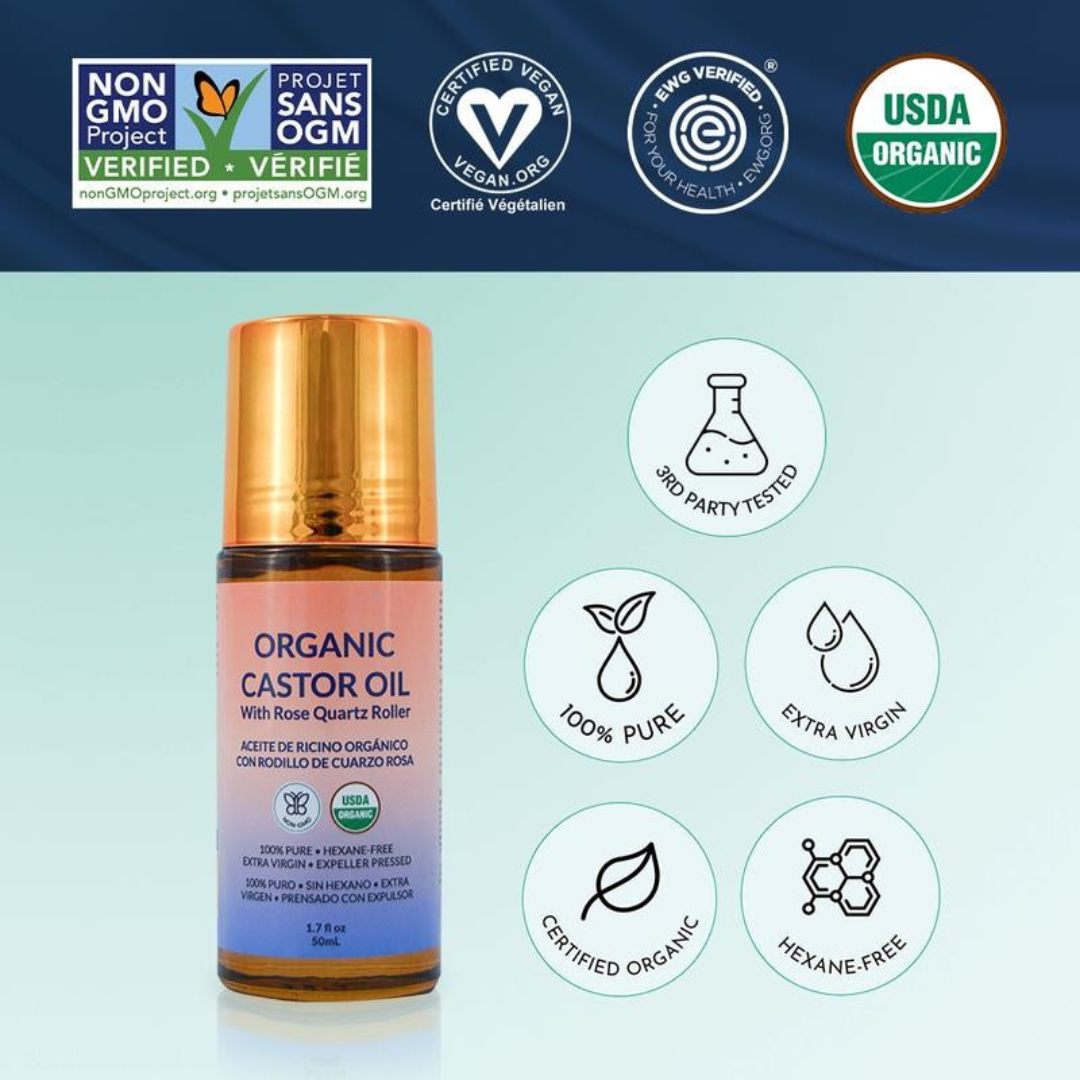 Organic Castor Oil Roll On